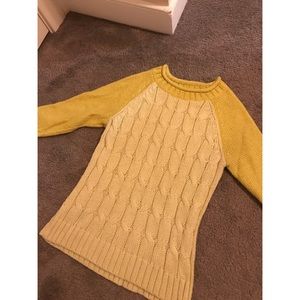 Yellow sweater
